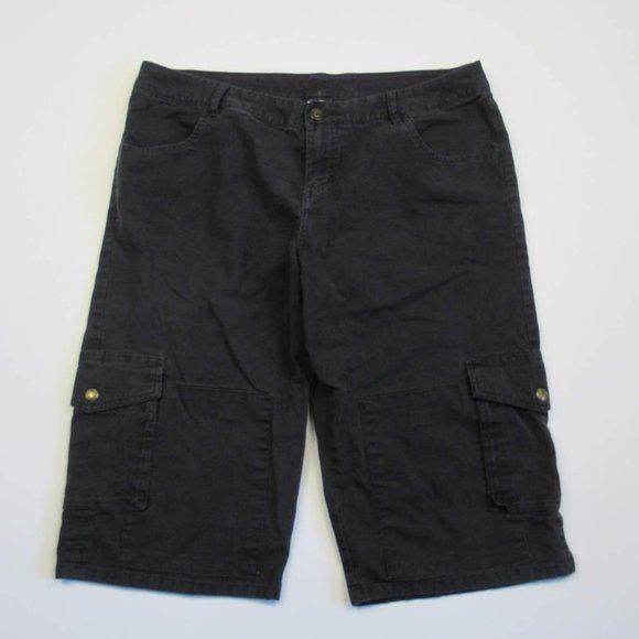 Prana Other - Prana Black Double Knee Cargo Shorts sz L